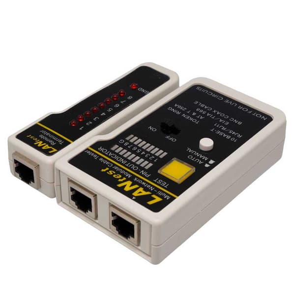 Euroconnex Kabeltester 0906 Hvid