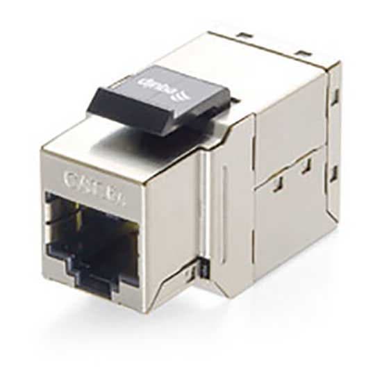 Equip Rj Keystone 45 Cat6a Connector 8 Enheter Svart