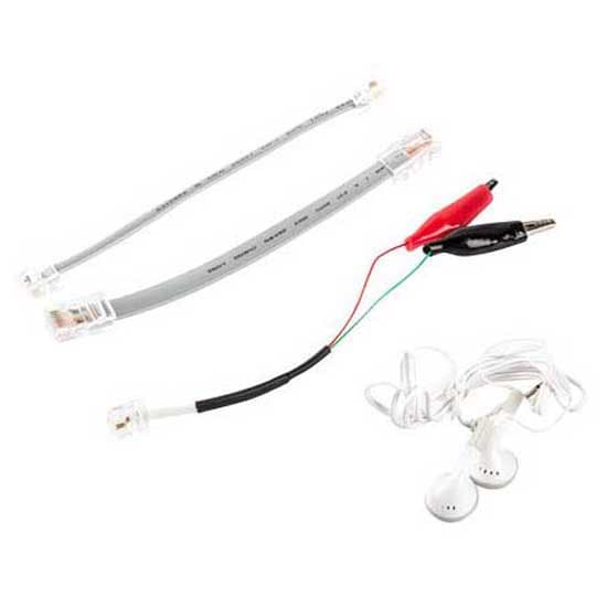 Lanberg Kabeltester Nt-0501 Rj45/rj12/rj11/coax Röd