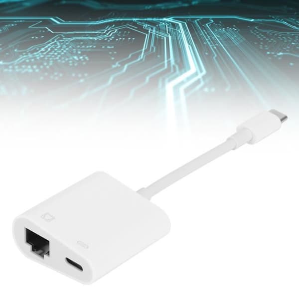 TMISHION Type-C Ethernet-kameraadapter - Nk1035Tc - Plug and play - Vit