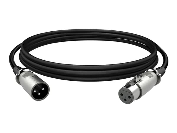 HyperX - Lydkabel - XLR hunn til XLR hann - 3.05 m - svart