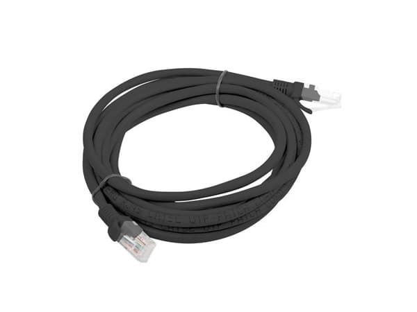 3 Meter Cat6 UTP Nätverkskabel Svart