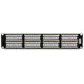 Miniatyrbillede 3 af 5: Trendnet Cat6 48 Port Unshielded Patch Panel Sort