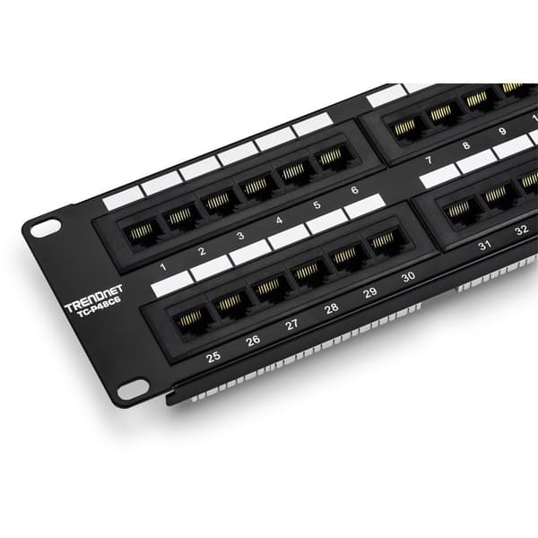 Trendnet Cat6 48 Port Unshielded Patch Panel Sort