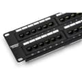 Miniatyrbillede 4 af 5: Trendnet Cat6 48 Port Unshielded Patch Panel Sort