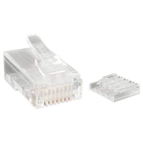 Startech Cat6 Rj45 Modular Plug Connector 50 Units Transparent