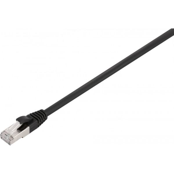 Fuj:tech CAT6A S/FTP -nätverkskabel, 20 m, svart