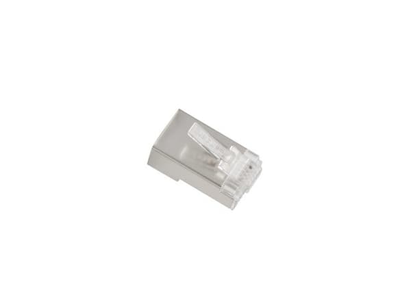 Lanberg PLS-5000 trådkontakt RJ-45 Rostfritt stål, Transparent
