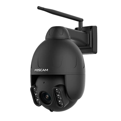 Foscam SD4 (sort) WLAN IP overvågningskamera 2304 x 1536 pixels (SD4 (sort))