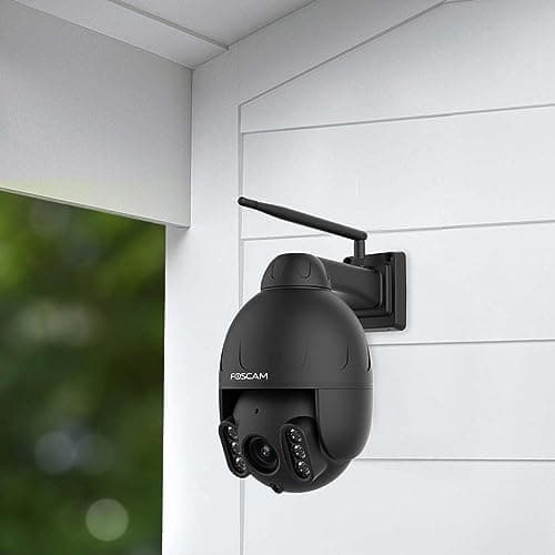 Foscam SD4 (sort) WLAN IP overvågningskamera 2304 x 1536 pixels (SD4 (sort))