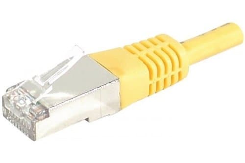 CONNECT 30 m Fuld kobber RJ45 Kat. 6 S/FTP-patchledning – gul