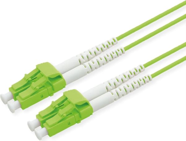 ROLINE fiberoptisk kabel 50/125µm OM5, LC/LC, LSOH, lavtabsstik, grøn, 2 m