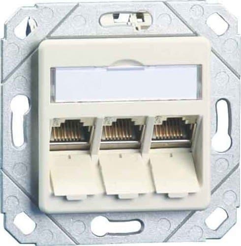 METZ CONNECT 130B11D31102-E fatning RJ-45 hvid (130B11D31102E90)
