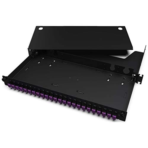 Corning fiberoptisk distributionspanel hus LAN1-48AE-PGTL-B