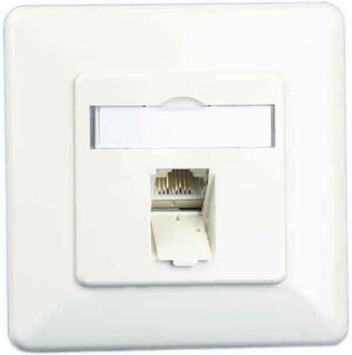 METZ CONNECT 1307371002-I fatning RJ-45 hvid (1307371002-I-90)