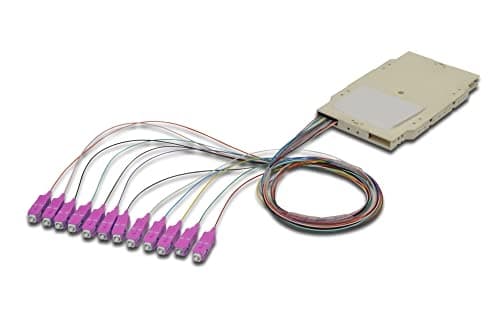 EFB-Elektronik udstyret splejsekassette med farvede kontrasterende pigtails LC OM4 (53100,209) mærke