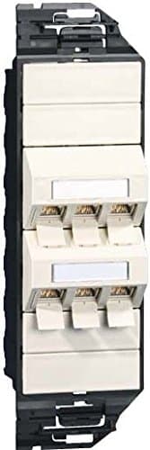 BTR NETCOM 130B11S60301-E RJ-45 perleeffekt - hvid fatning (130B11S60301-E)