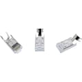 Miniatyrbillede 3 af 4: InLine® crimpprop Cat.6A RJ45 skærmet, 3-delt med knækbeskyttelse og gevindhjælp