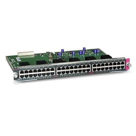 Karta Linje - CISCO - Cat4500 Förbättrad - 48 Portar RJ45 - 1 Gbit/s - Ethernet Koppar