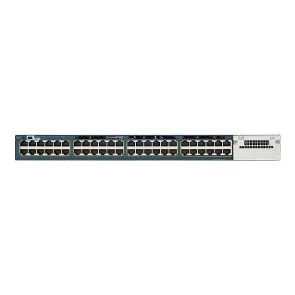 Switch - CISCO - Catalyst 3560X-48P-S - Managed - 48 portar 10/100/1000 - PoE- USED
