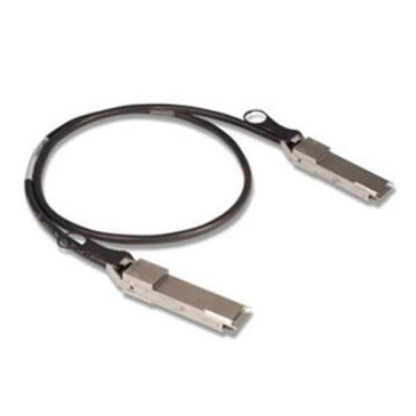 Extrema nätverk 1m, QSFP +, 1m, QSFP +, QSFP +, Svart
