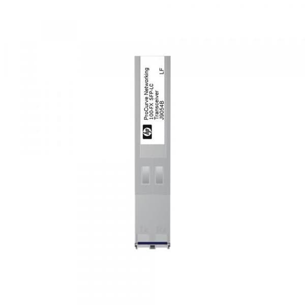 HPE Fast Ethernet 100Base-FX LC Multi-Mode SFP (mini-GBIC) sändarmodul för HPE 20p 10-100-1000, 2610, 2810, 6200,...- USED