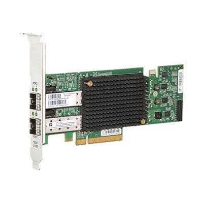 HP CN1100E nätverksadapter med dubbla portar - 10 Gigabit LAN, FCoE, 10 Gb CEE - PCI Express 2.0 x8 liten formfaktor