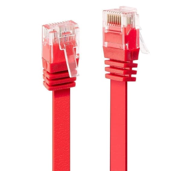Kabel cat6 u/utp 1m/rød 47511, Lindy