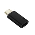 Miniatyrbild 2 av 4: Lightning till USB-C-adapter - MAXLIFE - Laddning och synkronisering - Kompakt - Svart