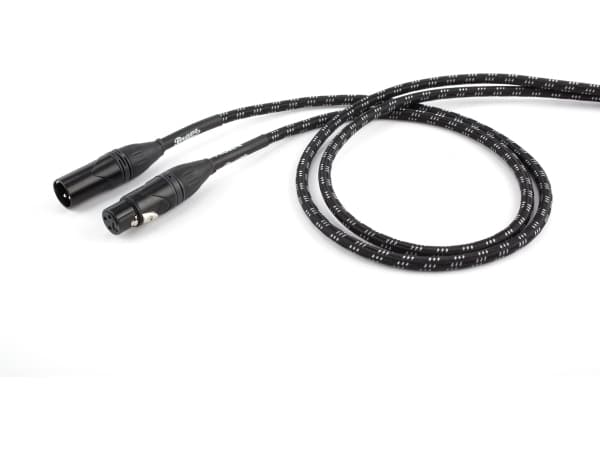 Proel BRV250LU10BW, XLR (3-pin), Hankjønn, XLR (3-pin), Hunkjønn, 10 m, Sort