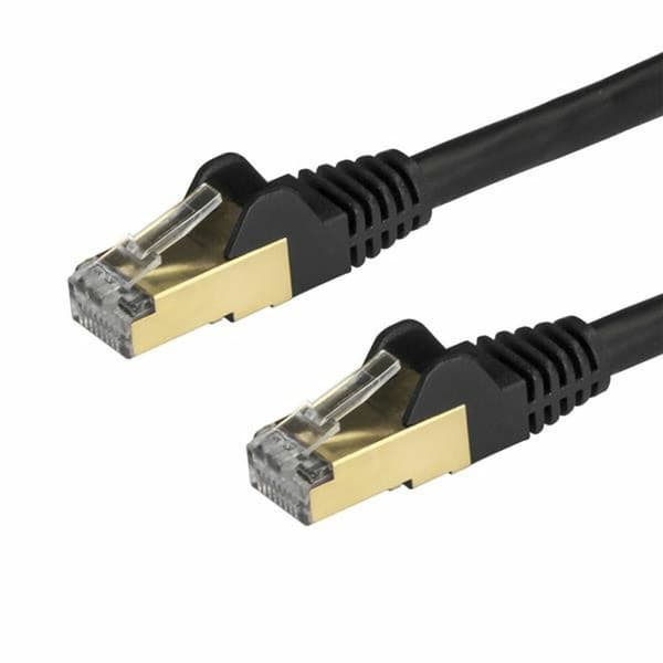 UTP kategori 6 stift netværkskabel Startech 6ASPAT150CMBK        1,5 m Sort