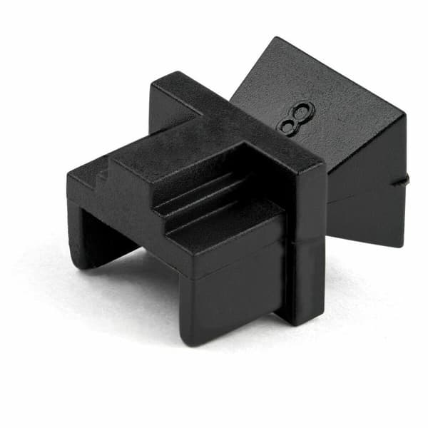 Anti-støv Startech RJ45COVER Sort 100 enheder RJ45