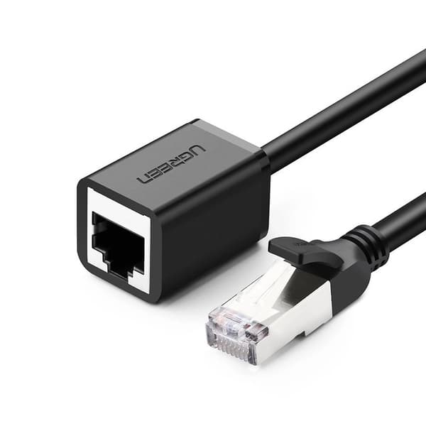 Ugreen RJ45 jatkokaapeli Cat 6 FTP 1000 Mbps 3m - musta