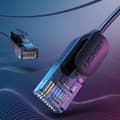 Miniatyrbild 4 av 6: Patchkabel Ethernet nätverkskabel RJ45 Cat 6A UTP 1000Mbps 5m