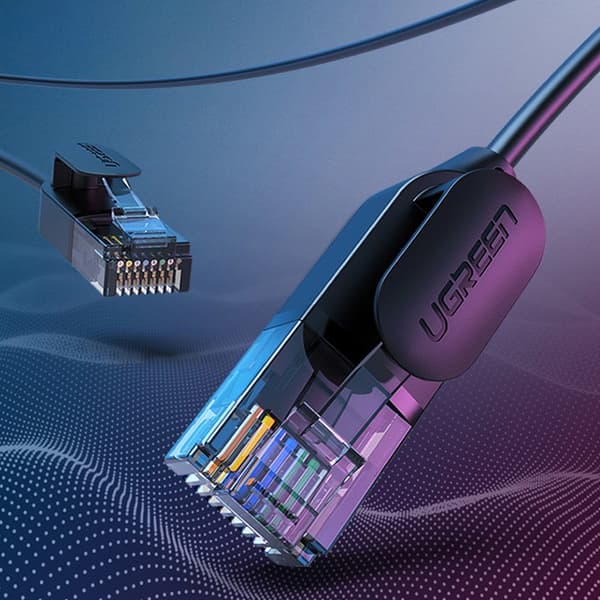 Patchkabel Ethernet nätverkskabel RJ45 Cat 6A UTP 1000Mbps 5m