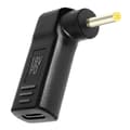 Miniatyrbild 1 av 4: USB-C till ASUS laddningsadapter för bärbar dator 2,5 x 0,7 mm, svart