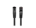 Miniatyrbilde 3 av 5: CAT 8.1 Nettverkskabel S/FTP LSZH - Svart - 1,5m