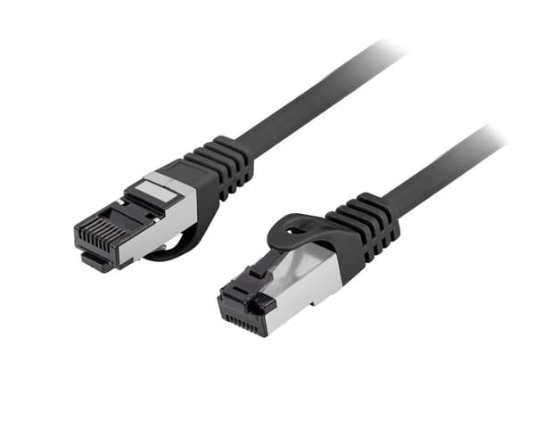 CAT 8.1 Netværkskabel S/FTP LSZH - Sort - 1m
