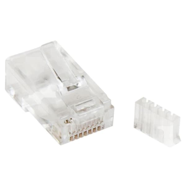 Startech Massivtråd Kat 6 Modular Modular Prop-50 Pakke Transparent