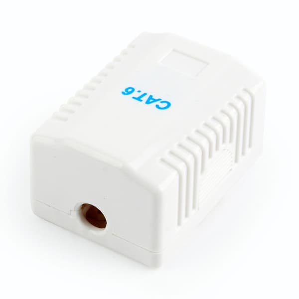 Ekstern UTP-Nettverkskontakt CAT6 1-port