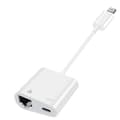 Miniatyrbild 2 av 4: Lightning till Ethernet-adapter - Vit - 10/100LAN - Ethernet - Plug and Play - Kompakt design