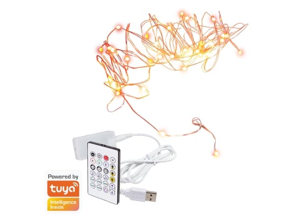 LogiLink WiFi Smart Music Melody FairLight Strip, 5m, Tuya compatible