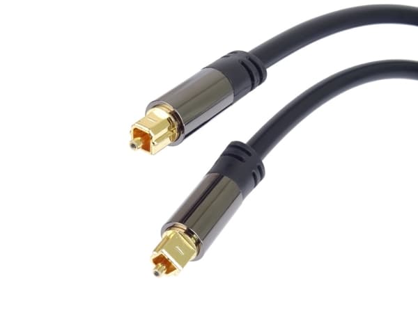 PremiumCord KJTOS6-3, TOSLINK, Hankjønn, TOSLINK, Hankjønn, 3 m, Sort