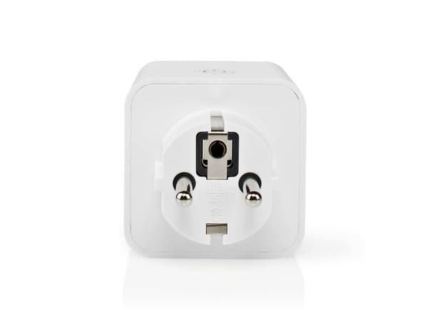 Nedis SmartLife - Smart kontakt - trådlös - Wi-Fi - 2.4 - 2.484 GHz - vit