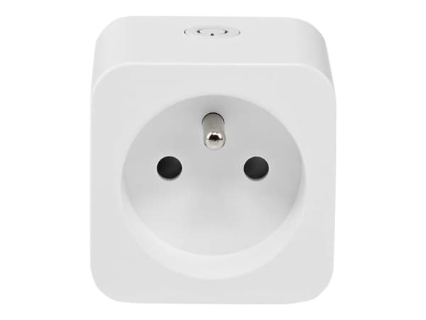 Nedis SmartLife - Smart kontakt - trådlös - Wi-Fi - 2.4 - 2.484 GHz - vit