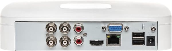 Dahua 4K XVR-optager - 4 kanaler + 4 IP-kanaler - WizSense - 5-i-1 - XVR5104C-4KL-I3