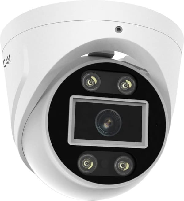 Foscam FN9108E-T4-2T IP overvågningskamera sæt LAN 8 kanaler med 4 kameraer 3072 x 1728 pixels