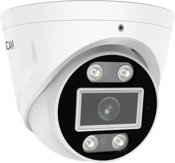 Foscam FNA108E-T4-2T FNA108E-T4-2T LAN IP övervakningskameraset 8-kanals med 4 kameror 3840 x 2160 pi