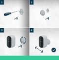 Miniatyrbild 8 av 8: ARLO ESSENTIAL 2 2K utomhuskamera 2pack med 2 solpaneler BNDL - nätverkskamera (VMK3250-100EUS)