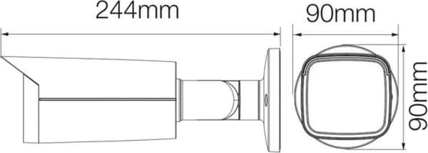 DAHUA 4MP WIZSENSE BULLET VARIFOCAL 2.7MM-13.5MM